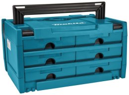 MAKITA WALIZKA SYSTEMOWA MAKPAC Z SZUFLADAMI 3X2