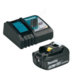 MAKITA ZESTAW ZASILAJĄCY 18V LTX 1*3.0AH + DC18RC