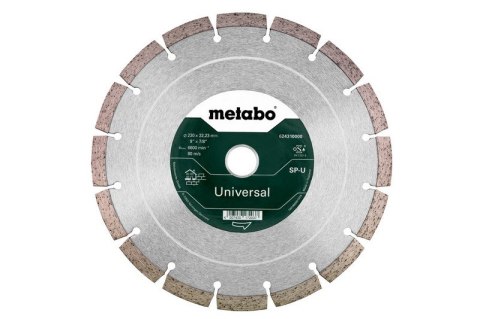 METABO TARCZA DIAMENTOWA SEGMENTOWA DO BETONU 230*22.23MM METABO TARCZA DIAMENTOWA SEGMENTOWA DO BETONU 230*22.23MM