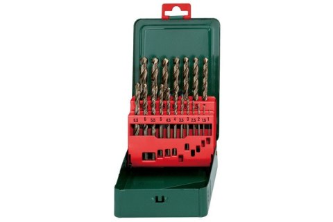 METABO WIERTŁA DO METALU HSS-CO 1-10MM 19 SZTUK METABO WIERTŁA DO METALU HSS-CO 1-10MM 19 SZTUK