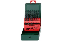 METABO ZESTAW WIERTEŁ DO METALU HSS-R 19 SZT.