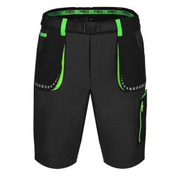 NEO KRÓTKIE SPODENKI PREMIUM, 4 WAY STRETCH CZARNE ROZMIAR L