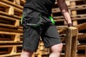 NEO KRÓTKIE SPODENKI PREMIUM, 4 WAY STRETCH CZARNE ROZMIAR L