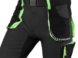 NEO KRÓTKIE SPODENKI PREMIUM, 4 WAY STRETCH CZARNE ROZMIAR M