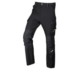 NEO SPODNIE ROBOCZE MIX&MATCH CZARNO-ZIELONE ROZMIAR M.