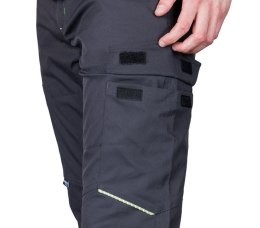 NEO SPODNIE ROBOCZE MIX&MATCH STRETCH SZARE ROZMIAR L