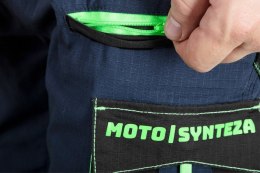 NEO SPODNIE ROBOCZE MOTOSYNTEZA 100% BAWEŁNA RIP STOP ROZM. XL