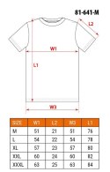 NEO T-SHIRT Z NADRUKIEM FEEL THE BIT ROZMIAR L
