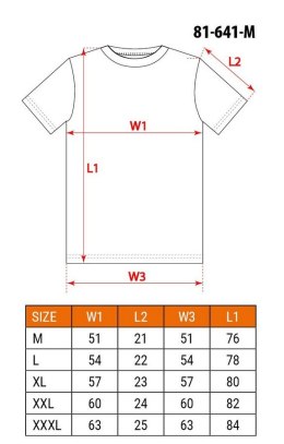 NEO T-SHIRT Z NADRUKIEM FEEL THE BIT ROZMIAR L