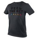 NEO T-SHIRT Z NADRUKIEM FEEL THE BIT ROZMIAR M