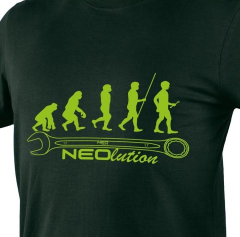 NEO T-SHIRT Z NADRUKIEM NEOLUTION ROZMIAR L NEO T-SHIRT Z NADRUKIEM NEOLUTION ROZMIAR L