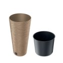 PROSPERPLAST DONICZKA FURU SLIM ECO WOOD-NATURO FSC MIX 27L