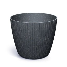 PROSPERPLAST DONICZKA LAMIA ROUND ECO WOOD - ANTRACYTOWY 12.8L