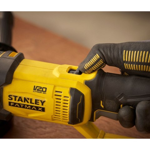 STANLEY SZLIFIERKA KĄTOWA AKUMULATOROWA 115MM V20 18V 0*AH STANLEY SZLIFIERKA KĄTOWA AKUMULATOROWA 115MM V20 18V 0*AH