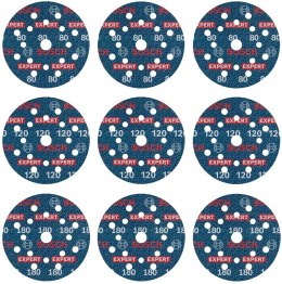 BOSCH KRĄŻEK ŚCIERNY FOLIA EXPERT O780 125MM 9PC
