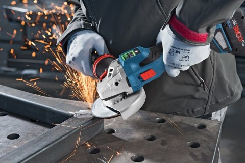 BOSCH SZLIFIERKA KĄTOWA AKUMULATOROWA 125MM GWS 18V-15 SC 0*AH BOSCH SZLIFIERKA KĄTOWA AKUMULATOROWA 125MM GWS 18V-15 SC 0*AH