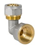 DIAMOND KOLANO PEX-AL-PEX CHROM 1/2*20 DZIEWCZYNKA