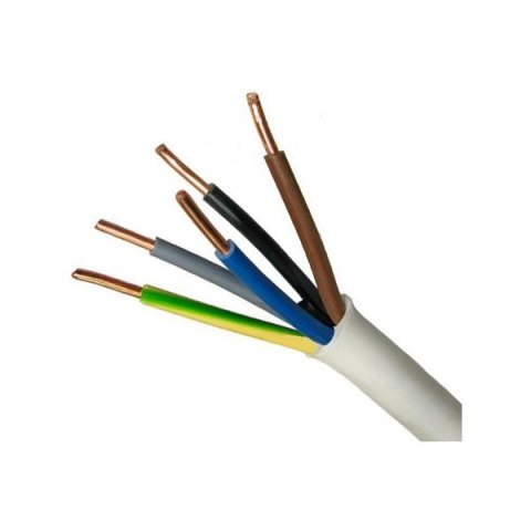 ELPAR PRZEWÓD YDY 5X2,5 ŻO BIAŁY 450/750V ELPAR PRZEWÓD YDY 5X2,5 ŻO BIAŁY 450/750V