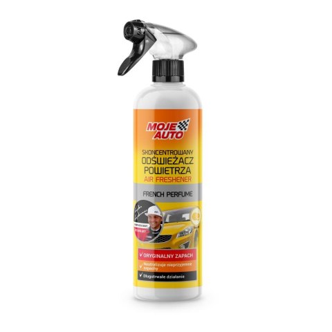 MOJE AUTO SKONCENTROWANY ODŚWIEŻACZ POWIETRZA CITRUS 500ML -ATOMIZER MOJE AUTO SKONCENTROWANY ODŚWIEŻACZ POWIETRZA CITRUS 500ML -ATOMIZER