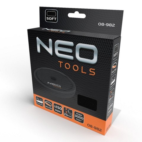 NEO PAD POLERSKI 150*150*25MM GĄBKA MIĘKKA NEO PAD POLERSKI 150*150*25MM GĄBKA MIĘKKA