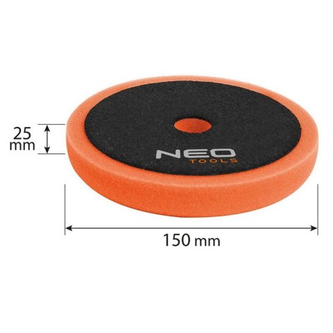 NEO PAD POLERSKI 150*150*25MM GĄBKA ŚREDNIA NEO PAD POLERSKI 150*150*25MM GĄBKA ŚREDNIA