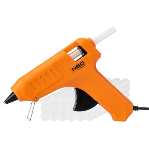 NEO PISTOLET KLEJOWY 11 MM, 40W + 24 WKŁADY KLEJOWE NEO PISTOLET KLEJOWY 11 MM, 40W + 24 WKŁADY KLEJOWE
