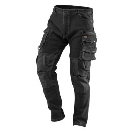 NEO SPODNIE ROBOCZE DENIM ROZMIAR XL