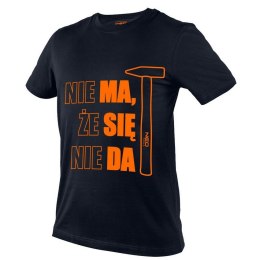 NEO T-SHIRT Z NADRUKIEM MA SIĘ DA ROZMIAR L