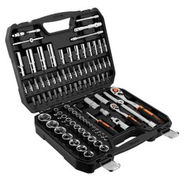 NEO ZESTAW KLUCZY NASADOWYCH 1/4'' 1/2'' 94 CZĘŚCI