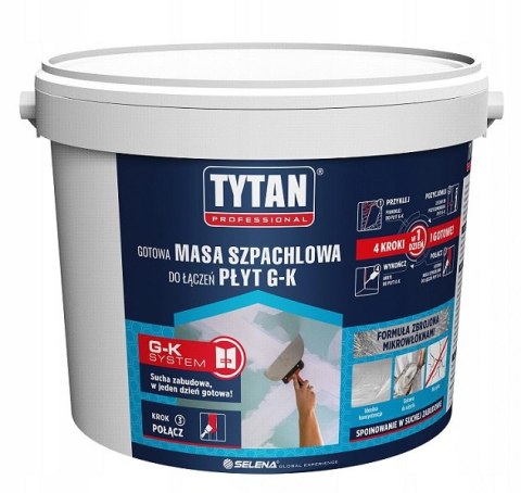 TYTAN GOTOWA MASA SZPACHLOWA DO ŁĄCZEŃ PŁYT G-K 1.8KG BIAŁA TYTAN GOTOWA MASA SZPACHLOWA DO ŁĄCZEŃ PŁYT G-K 1.8KG BIAŁA