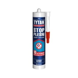 TYTAN SILIKON AKRYLOWY STOP PLEŚNI 280ML BIAŁY