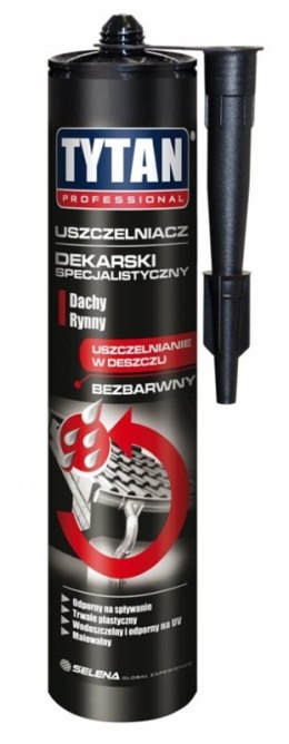 TYTAN USZCZELNIACZ SPECJALISTYCZNY DEKARSKI TYTAN 310ML BEZBARWNY