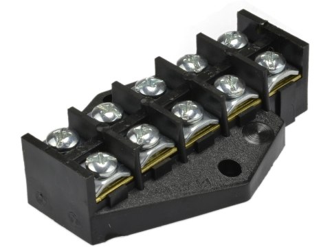 UN LISTWA ZACISKOWA, PIERŚCIEŃ ROZGAŁĘŹNY 5X16MM2 CZARNY UN LISTWA ZACISKOWA, PIERŚCIEŃ ROZGAŁĘŹNY 5X16MM2 CZARNY