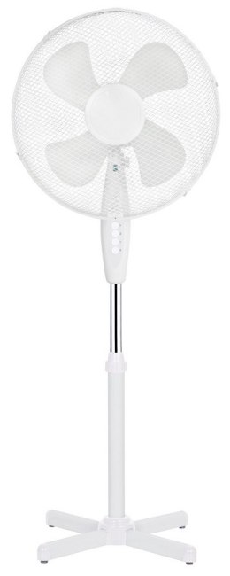 UN WENTYLATOR PODŁOGOWY 40CM BIAŁY.
