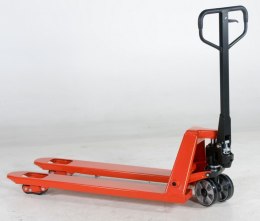 UN WÓZEK PALETOWY, KOŁA GUMA-POLIURETAN GTP800 2500KG