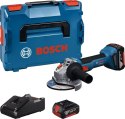 BOSCH SZLIFIERKA KĄTOWA AKUMULATOROWA GWS18V-8 2*5.0AH