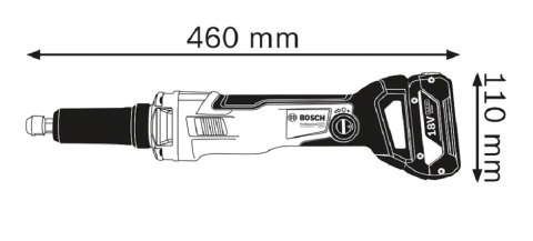 BOSCH SZLIFIERKA PROSTA AKUMULATOROWA GGS 18V-23 LC 0*AH BOSCH SZLIFIERKA PROSTA AKUMULATOROWA GGS 18V-23 LC 0*AH