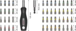 BOSCH ZESTAW BITÓW EXTRA HARD 50 SZT.