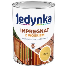JEDYNKA IMPREGNAT DO DREWNA Z WOSKIEM JEDYNKA SOSNA 0.9L