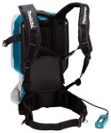 MAKITA ODKURZACZ AKUMULATOROWY PLECAKOWY 6L 2*18V LI-LON 0*AH