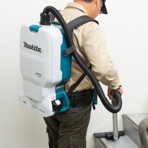 MAKITA ODKURZACZ AKUMULATOROWY PLECAKOWY 6L 2*18V LI-LON 0*AH MAKITA ODKURZACZ AKUMULATOROWY PLECAKOWY 6L 2*18V LI-LON 0*AH