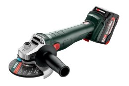 METABO SZLIFIERKA KĄTOWA AKUMULATOROWA 125MM W 18 7-125 2*4.0AH