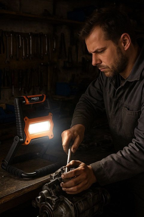 NEO LAMPA WARSZTATOWA AKUMULATOROWA SKŁADANA 1400 ML NEO LAMPA WARSZTATOWA AKUMULATOROWA SKŁADANA 1400 ML