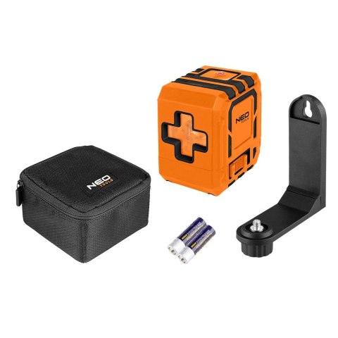 NEO LASER KRZYŻOWY 30M ZIELONY UCHWYT+ETUI NEO LASER KRZYŻOWY 30M ZIELONY UCHWYT+ETUI