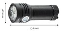 NEO LATARKA AKUMULATOROWA USB 3300LM OSRAM P9 LED