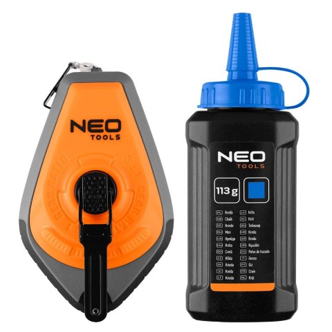 NEO SZNUREK TRASERSKI 3:1 OBUDOWA PLASTIK+ KREDA NIEBIESKA NEO SZNUREK TRASERSKI 3:1 OBUDOWA PLASTIK+ KREDA NIEBIESKA