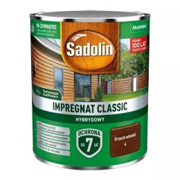 SADOLIN SADOLIN IMPREGNAT CLASSIC HYBRYDOWY 7 LAT ORZECH WŁOSKI 4.5L