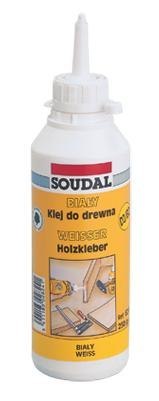 SOUDAL KLEJ DO DREWNA 62A 250ML BIAŁY