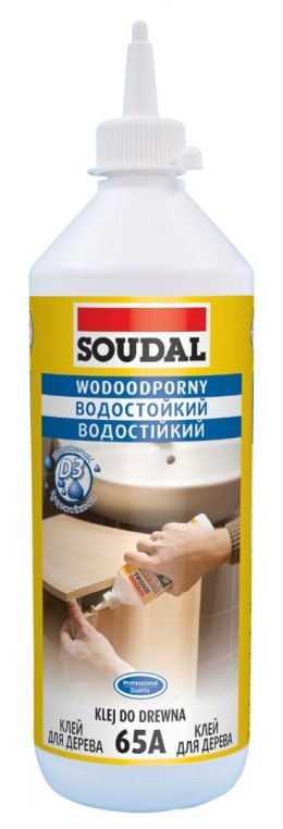 SOUDAL KLEJ DO DREWNA WODOODPORNY 65A 750ML