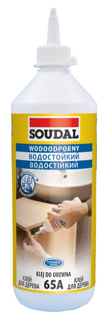 SOUDAL KLEJ DO DREWNA WODOODPORNY 65A 750ML